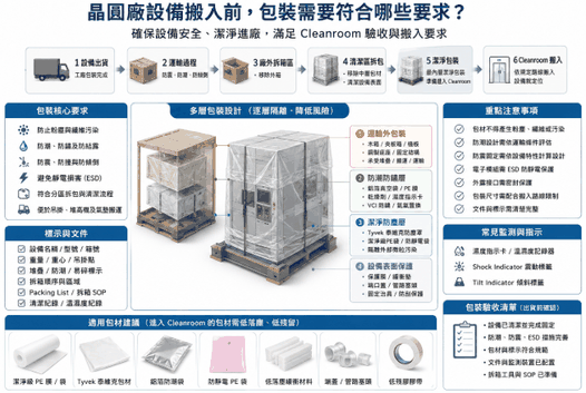 晶圓廠設備包裝有哪些要求