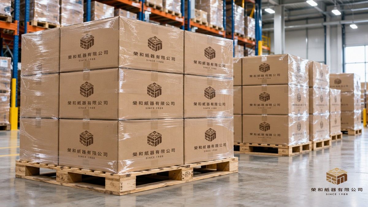 紙箱與緩衝內襯一起打樣包裝應用示意
