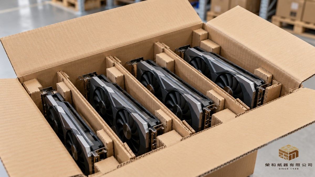 紙盒防震與ESD分開確認包裝應用示意