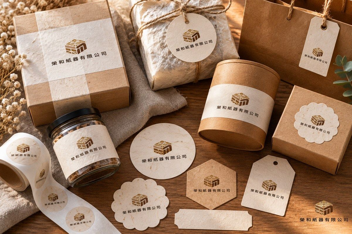 自黏和紙貼紙訂製|茶葉、咖啡與香氛品牌標籤應用-黏性、防潮與移除表現分別測試