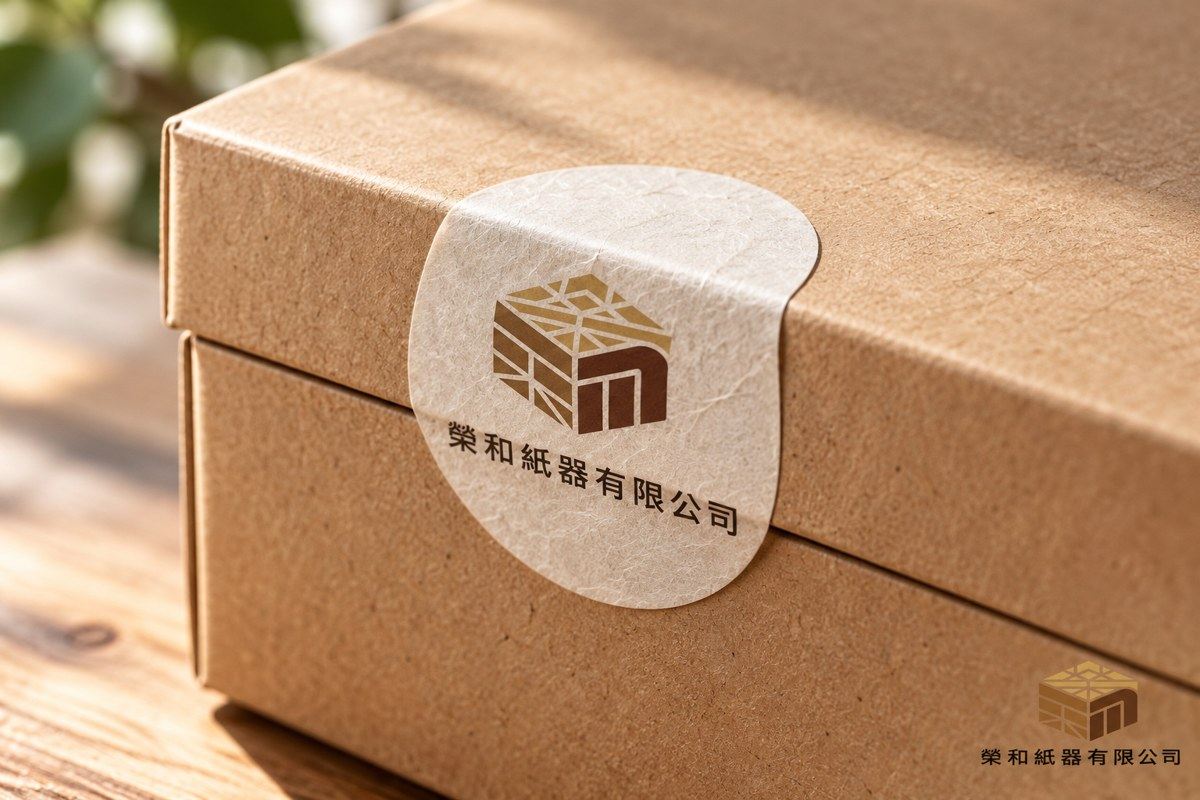 和紙封口貼訂製｜禮盒、婚禮小物與企業贈品包裝應用－圓形、長條與跨邊封貼怎麼選